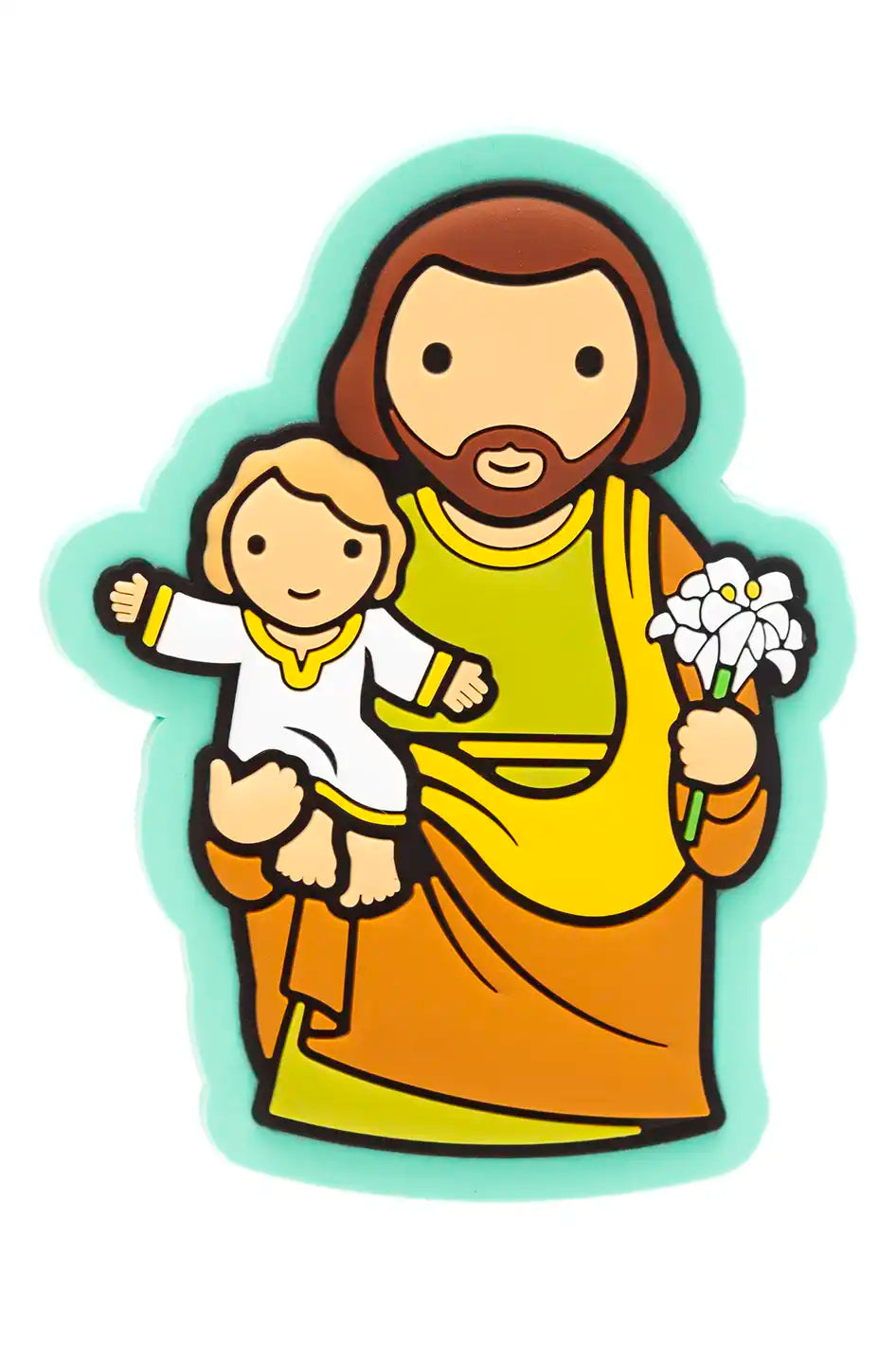 Saint Joseph Fridge Magnet