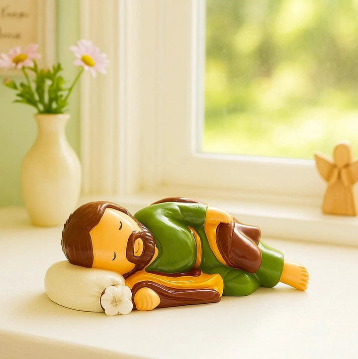 Little Drops of Water® Saints Sleeping Saint Joseph Collectors Edition Figurine – Home Guardian Gift |