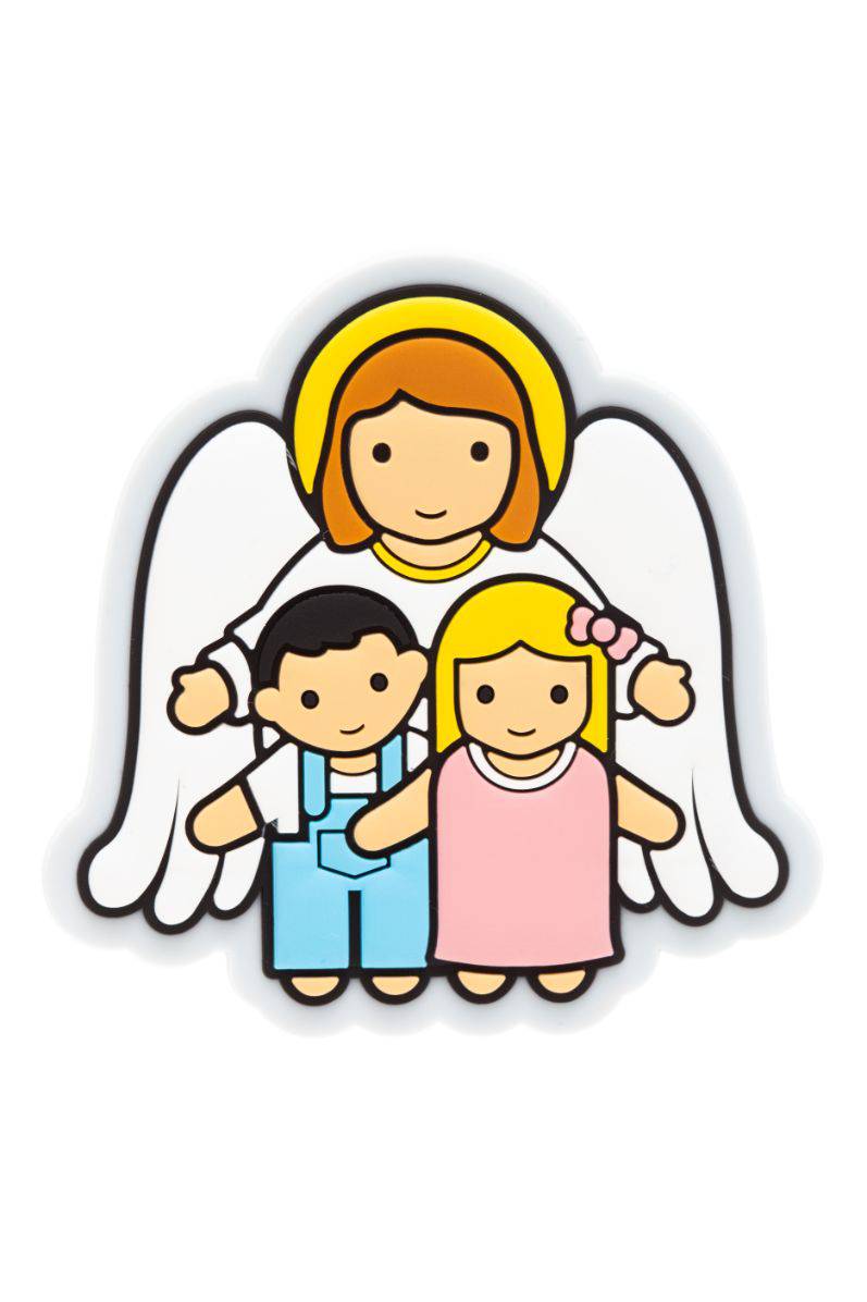 🎁 Guardian Angel With Children Fridge Magnet (100% off)