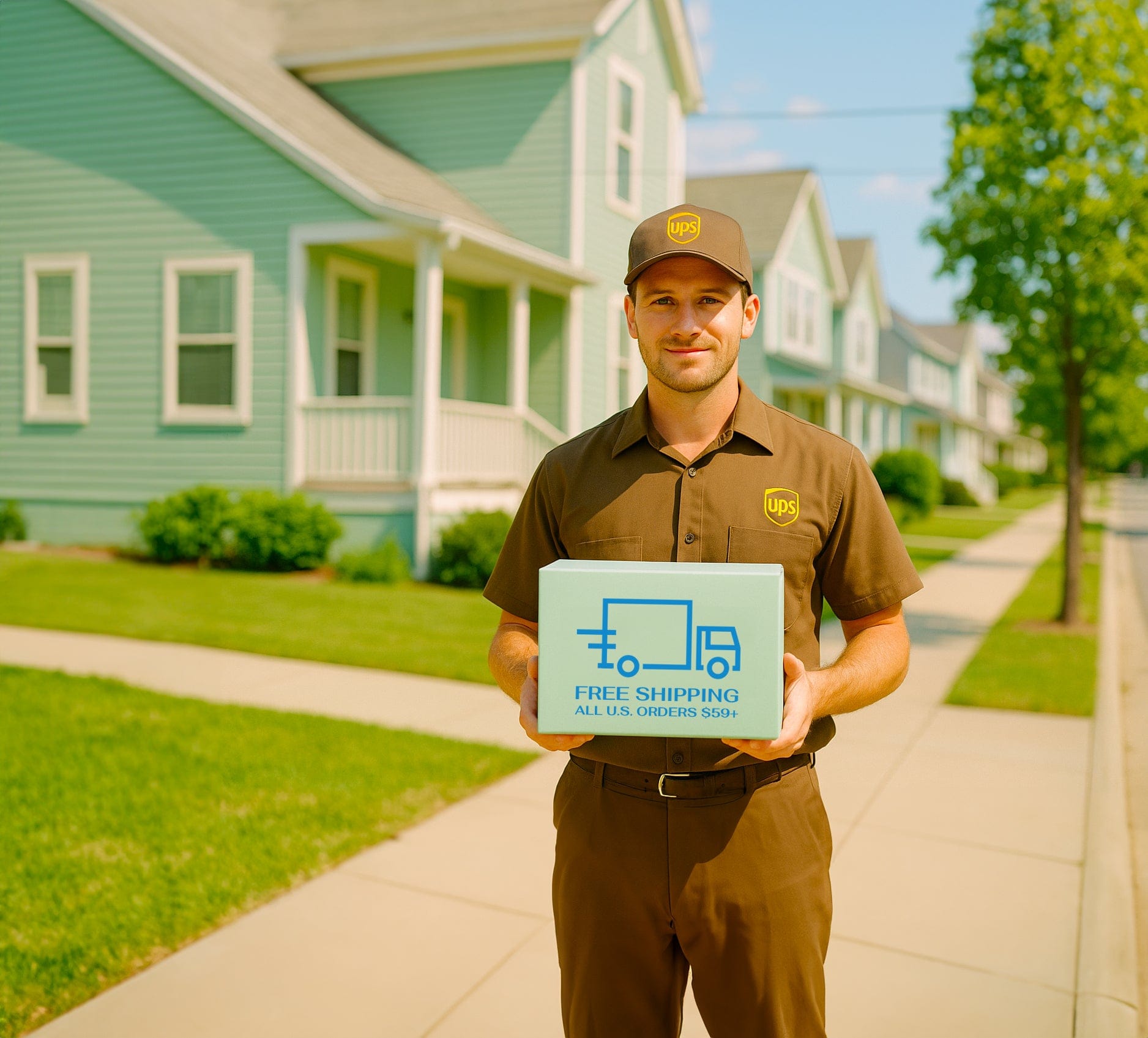 Free Delivery on all U.S. orders $59 or more