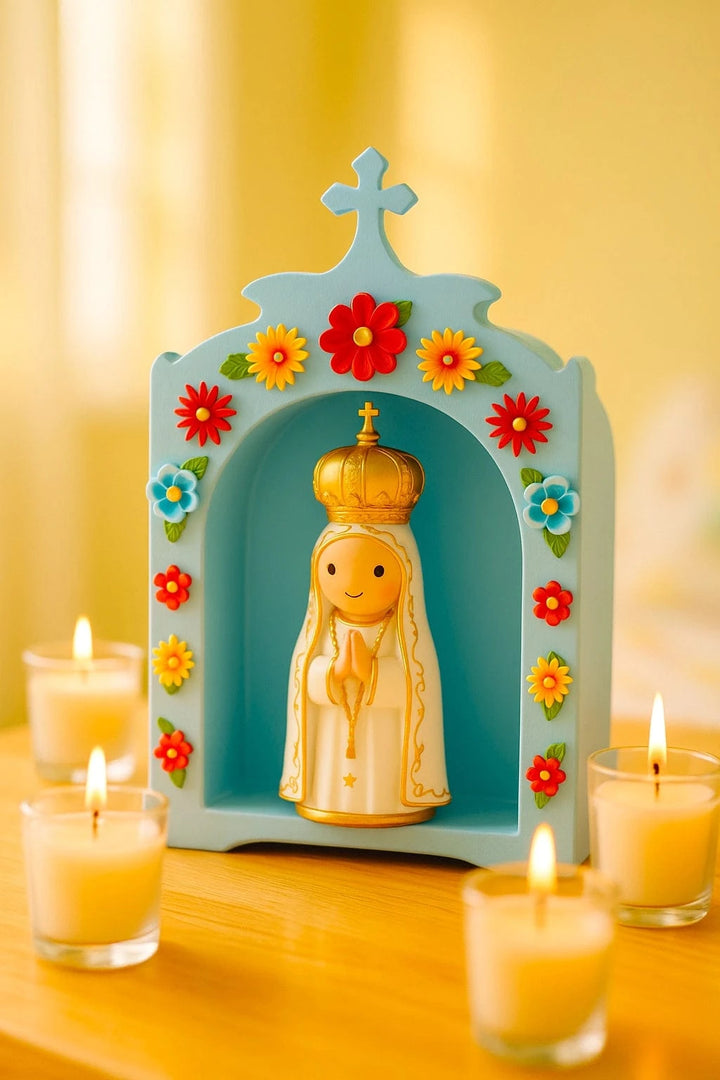 Little Drops of Water® Mini Shrines Little Shrine Of Mercy Figurine – Home Devotional Gift |