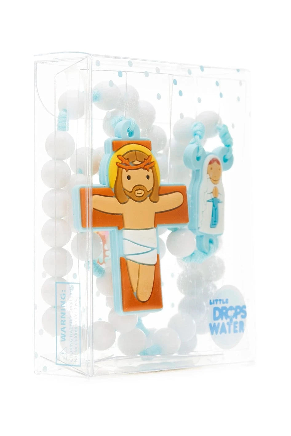 Little Drops of Water® Rosaries Lady Of Lourdes Blue | First Communion & Baptism Gift
