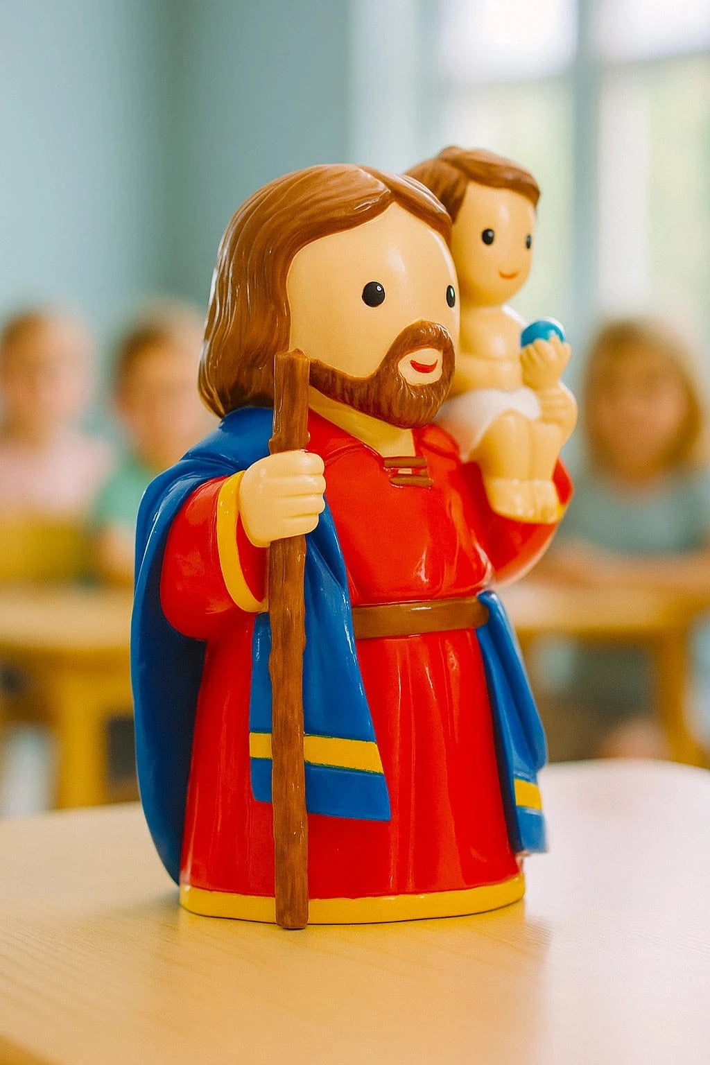 Little Drops of Water® Saints Saint Christopher Collectors Edition Figurine – Traveler Protection Gift |