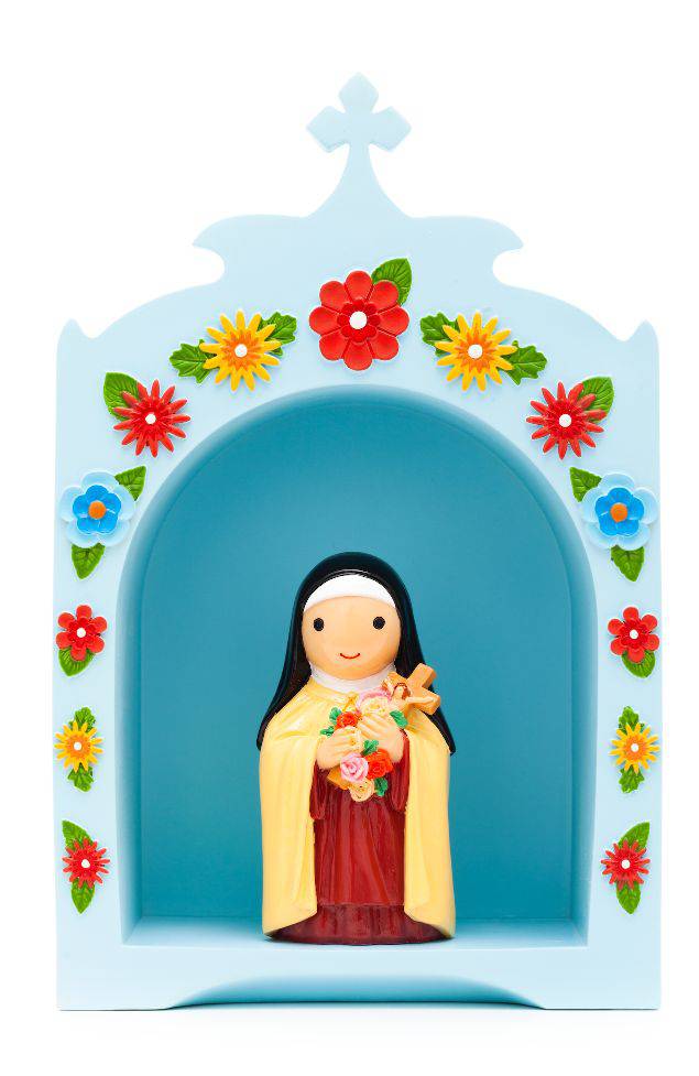 Little Drops of Water® Mini Shrines Little Shrine Of Mercy Figurine – Home Devotional Gift |
