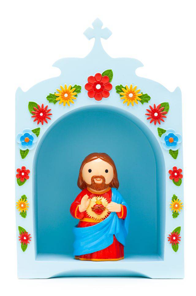 Little Drops of Water® Mini Shrines Little Shrine Of Mercy Figurine – Home Devotional Gift |