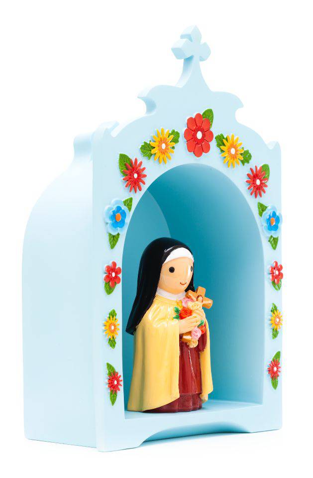 Little Drops of Water® Mini Shrines Little Shrine Of Mercy Figurine – Home Devotional Gift |