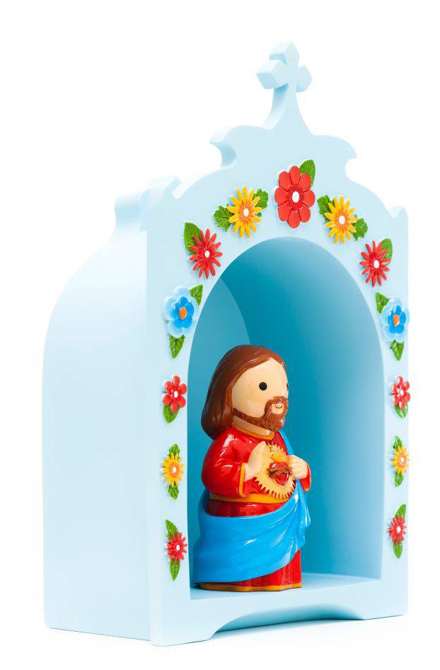 Little Drops of Water® Mini Shrines Little Shrine Of Mercy Figurine – Home Devotional Gift |