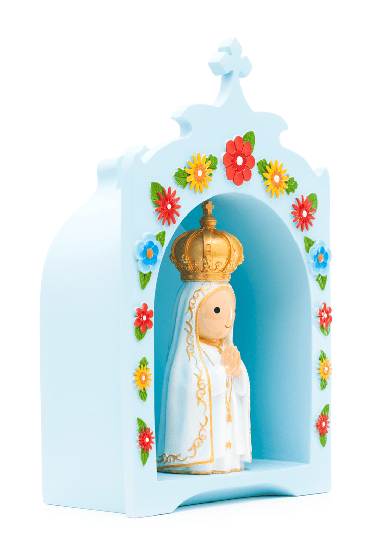 Little Drops of Water® Mini Shrines Little Shrine Of Mercy Figurine – Home Devotional Gift |