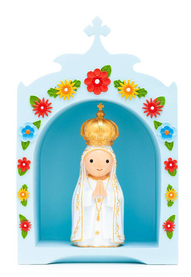Little Drops of Water® Mini Shrines Little Shrine Of Mercy Figurine – Home Devotional Gift |