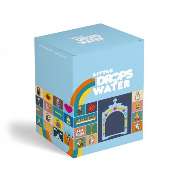 Little Drops of Water® Mini Shrines Little Shrine Of Mercy Figurine – Home Devotional Gift |