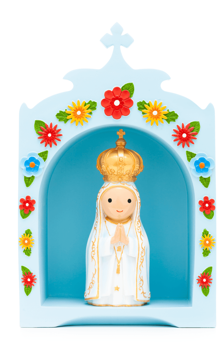 Little Drops of Water® Mini Shrines Little Shrine Of Mercy Figurine – Home Devotional Gift |